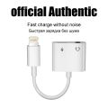 Audio Adapter For iPhone 14 13 12 11 Pro Max Aux Jack Headphone 3.5 mm To Headphone Jack Charger Splitter Converter Accessories. 