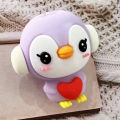 Cute Penguin Cable Protector Cartoon Charger Protector Cable Winder Organizer Data Line Cord Protective Cover For iPhone. 