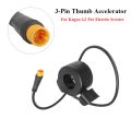 3 Pin Waterproof Connector 130X Thumb Throttle Accelerator For Bafang BBSHD 36V 48V Electric Bike Finger Control Throttle. 