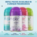 Godrej Automatic Room Freshener (1 Machine + 1 Refill) | Godrej Aer Matic Cool Surf Blue | Battery Operated 2200 Sprays Guaranteed. 