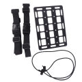 Motorcycle Molle Panel For Trunk Storage Metal Waterproof Tactical Universal Side Box Organizer Modular Storage. 