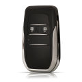 jingyuqin Modified 2/3/4 Buttons Remote Car Key Shell For Toyota Reiz Camry Rav4 Yaris Corolla 4Runner Avlon Folding.