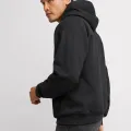Fashion Heartbeat Line Fishing Old Print Hoodie Casual Hooded Long Sleeve Pullover Sweatshirt. 