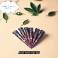 Kaveri Natural Mehndi Cones with 25g each Reddish Brown (Pack of 6pc). 