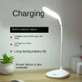 Dormitory Reading the USB Charging LED Lamp That Shield an Eye Beads Three Gears Touch Dimmer Lamp. 