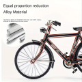 Simulation retro 28 metal die-cast bicycle model creative DIY home decoration 1:10 decoration  fun toy decoration crafts. 