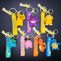 2024 the New Pokemon Keychain Pikachu Koda Duck Pendant Jewelry Figurines Doll Cartoon. 