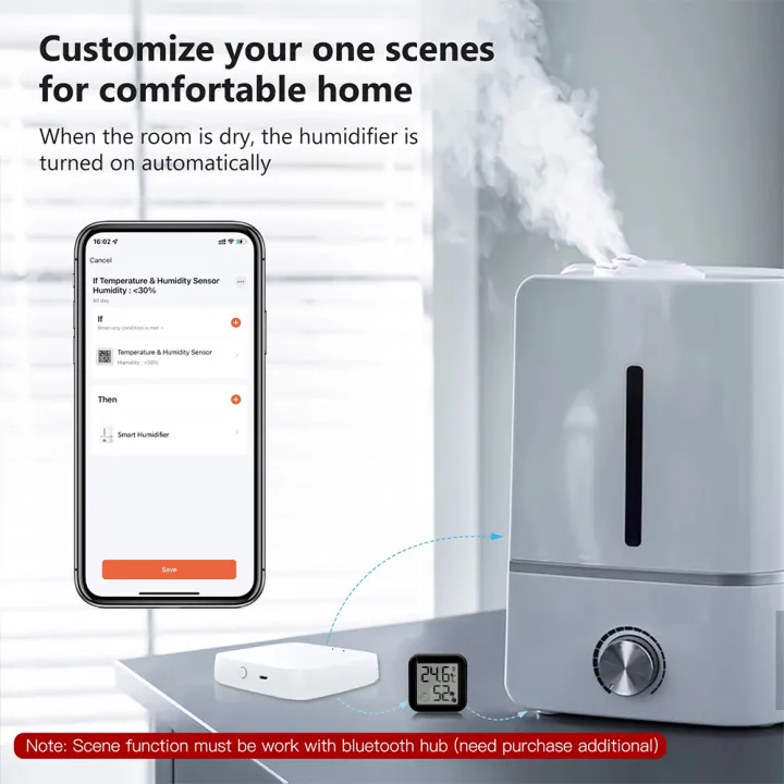 ONENUO%20Tuya%20Bluetooth%20Temperature%20Humidity%20Sensor%20Mini%20LCD%20Digital%20Display%20with%20APP%20Remote%20Control%20Thermometer%20Hygrometer%20Black%20-%20Image%204