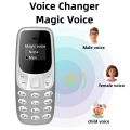 BM10 Mini Mobile Phone Dual Sim Card With Mp3 Player FM Unlock Cellphone Voice Change Dialing Phone. 