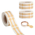 500pcs Jewelry Labels Self Adhesive Price Dumbell Tags Necklace Ring Labels Paper Jewelry Accessories DIY Display Tool. 