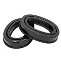 Gel Ear Pads for 3M PELTOR Earmuffs, Personal Protective Equipment ,Comfort Replacement Ear Muffs Cushions,Black. 