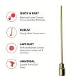 1/2Pcs 30cm Corner Steady Caravan Leg Winder Drill Extension Jack Socket 19mm Adapter.