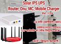 Router, Onu MC, Switch, Solar IPS, UPS System 12V, 9V. Input 9.5V to 18V.