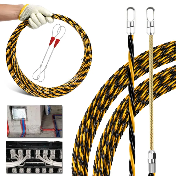 5/10/15/20/25/30/50M Electrical Wire Threader Tube Electrician ...