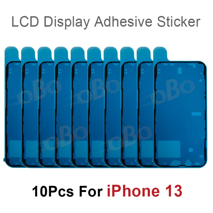 10Pcs%20LCD%20Display%20Adhesive%20Waterproof%20Seal%20Sticker%20for%20iPhone%2011%2012%2013%20Pro%20Max%20Mini%20Front%20Side%20Seal%20Tape%20Glue%20Repair%20Sticker%20-%20Image%202