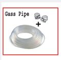 Gas pipe 2.5mm thick soft material air gas pipe pure crystal white pipe for stoves hobs and other gas home appliances in deferent lengths. 