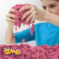 Kids Play Sand Bucket Activity Kit Natural Scented 300 Gram of Free Flowing & Easy to Mold Play Sand Sensory Sand Kit Gift for Boys & Girls ( 300 GM )  2 COLOR. 
