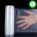 5 rolls of different sizes 12-15-20-25-30cm textured vacuum packaging bags with single-sided mesh food vacuum packaging bags. 