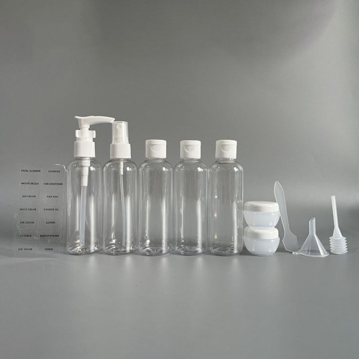 11PCS%20Travel%20Refillable%20Bottle%20Set%20Container%20Portable%20Cosmetic%20Lotion%20Toner%20Spray%20Shampoo%20Cream%20Tourism%20Supplies%20Set%20-%20Image%205
