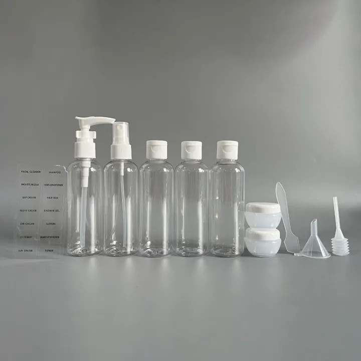 11PCS%20Travel%20Refillable%20Bottle%20Set%20Container%20Portable%20Cosmetic%20Lotion%20Toner%20Spray%20Shampoo%20Cream%20Tourism%20Supplies%20Set%20-%20Image%205