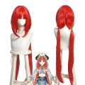 Genshin Impact Nilou Cosplay Wig Synthetic Hair Women Long Red Wig Ponytail Wig Heat Resistant Wigs.