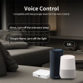 TNCE Tuya US WiFi or zigbee Smart Wall Switch 1/2/3/4 Gang Wire Touch Sensor LED Light Switches Smart Home Alexa  Home. 