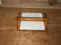Antique Handcrafted Decorative Wooden Napkin Holder Tissue Holder Stand for Dining Table Restaurant. 