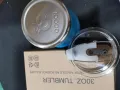 Qcool high quality silver edge laser work glass Rambler 30oz. 