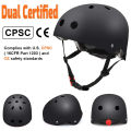 1Pcs  Skateboard Bike Helmet, Lightweight Adjustable, Multi-Sport for Bicycle Skate Scooter,Bicycle Helmet,Outdoor Skating Suit. 