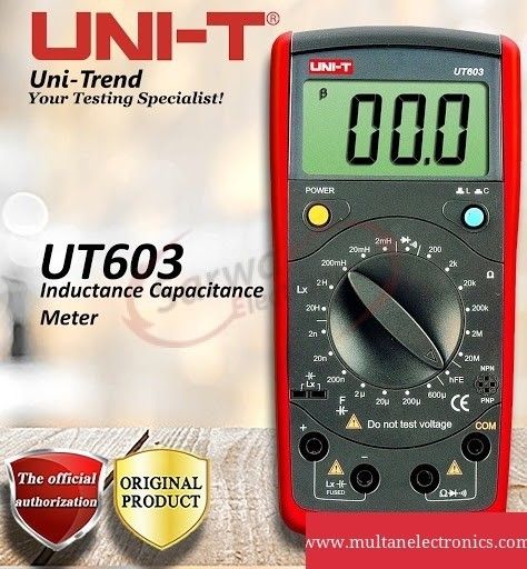 UNI-T UT603 Digital Inductance Capacitance LCR Meter