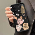 Phone Case for Xiaomi Redmi Note 13 4G 11 10 13 Pro Plus 5G 10S 11S 12S Redmi 12 12C 13C 4G Abstract Plants Flower Pattern Cover. 