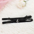 2PCS/1PCS Set Women  Leg Strap,With Heart Shape Adjustable Elastic Thigh Strap,Pure Desire Cute Style Decoration Accessories. 