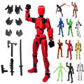 Full Joint Action Figure 3D Mini Action Figure with Full Body 13 Articulated Joints Movable Figures for Coffee Table Bookshelf. 