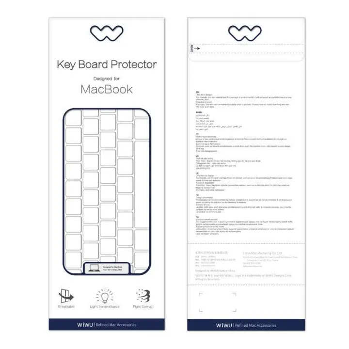 WiWU%20Keyboard%20Protector%20for%20MacBook%20AIR%2013.6Inch%20%20M2/M3/M4%202025%20-%20Image%204