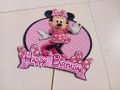 mini mouse theme cake topper. 