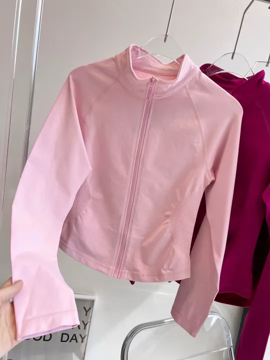Woman's%20Sports%20Jacket%20Zip%20Up%20Gym%20Clothes%20Long%20Sleeve%20Workout%20Seamless%20Top%20Speed%20Activewear%20Yoga%20Pilates%20Running%20Coats%20-%20Image%205