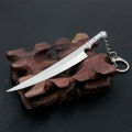 Anime BLEACH: Thousand-Year Blood War Keychains Kurosaki Ichigo Zangetsu Weapon Pendant Keyring Key Chain For Men Cool Jewelry. 