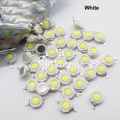 25Pcs- 20mm Black PCB Plate White 3 Watt 3.7V Ultra Bright WHITE Color 3W LED SMD Chip 3V 3.7V Metal Plate Heat Sink Aluminum Base 20mm PCB DIY LED Light Bulbs.