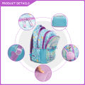 Meetbelify Cute  Blue Mermaid Backpacks   for Girls  Elementary Kindergarten Students with Lunchbag and Penbag pen gpt. 