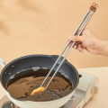 Hanging Extended Chopsticks 316 Stainless Steel Chinese Chopsticks For Fried Food Hot Pot Anti Scald Sushi Stick Cooking Tools. 