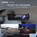 AZDOME M300 WiFi 1080P Mini Dash Cam for Car, Voice Control Car Camera, Fatigue Driving Reminder Dashboard Camera with APP WDR Night Vision Loop Recording, 24H Parking Mode, Black, Easy to Install. 