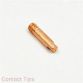 5/10PCS, Tip Gas Nozzle MB-15AK M6*25mm Welding  Contact Tip Gas Nozzle 0.6/0.8/0.9/1.0/1.2mm For MB-15AK 14AK MIG/MAG Part. 