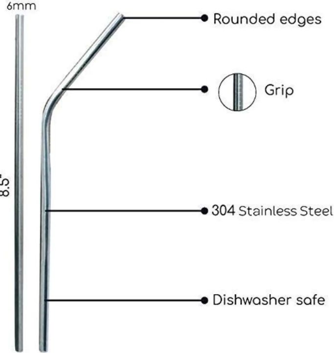 5Pcs%20Straws%20Stainless%20Steel%20Metal%20Reusable%20Drinking%20Straws%20with%20Cleaner%20Brush%20-%20Image%203