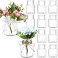 High quality large wide mouth cylindrical style plastic vase, transparent vase, suitable for table decoration, wedding, home,. 