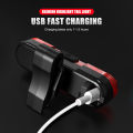 USB Rechargeable LED Bike Light Waterproof Bicycle Seatpost Rear Tail Light Nighttime Cycling Gear. 