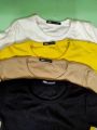 Round Neck Crop Top - Stylish, Comfortable Fit.