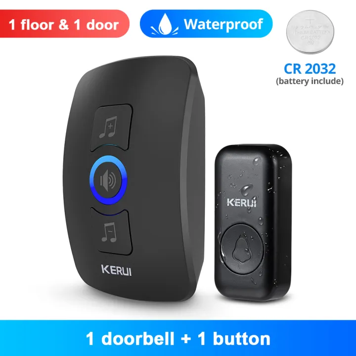 KERUI%20M525%20Outdoor%20Wireless%20Doorbell%20Waterproof%20Smart%20Home%20Door%20Bell%20Chime%20Kit%20LED%20Flash%20Security%20Alarm%20Welcome%20House%20Melodies%20-%20Image%207