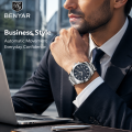 BENYAR Top Sand Series 40mm Hot Selling Mechanical Watch 316L Stainless Steel Simple 5 Bar Waterproof Automatic Men's Watch. 