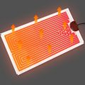 EU plug 220V Graphene Reptiles Heating Mat Climbing Pet Warm Pads with Temperature Controller 5W/7W/14W/20W. 