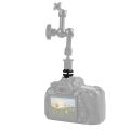 Dual Nut Cold Shoe 1/4 Hot Shoe Mount Phone Holder Adapter Bracket For Double-Layer Camera Hot Shoe Adapter Accessories. 